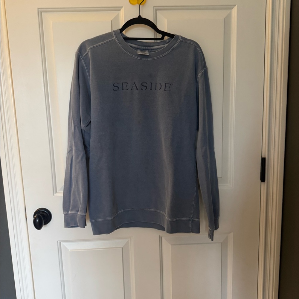 Dusty Blue Seaside Sweatshirt